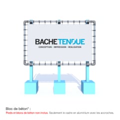 Panneau chantier : structure sur IPN