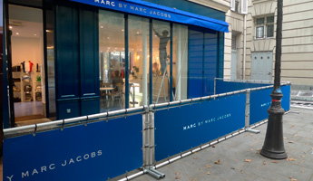barriere publicitaire boutique marc jacob barriere publicitaire boutique marc jacob