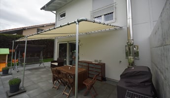 pergola toile tendue