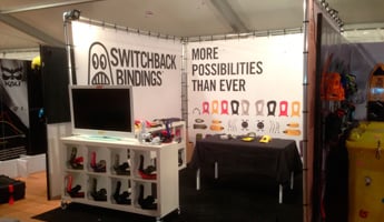 stand pour salon switchback