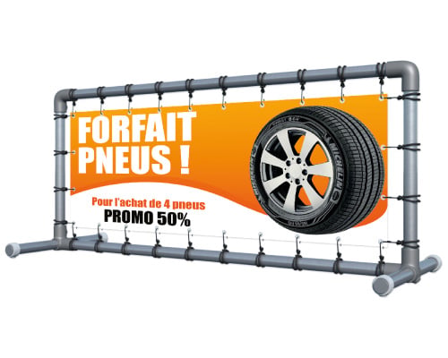 barrière publicitaire bache tendue barrière publicitaire bache tendue